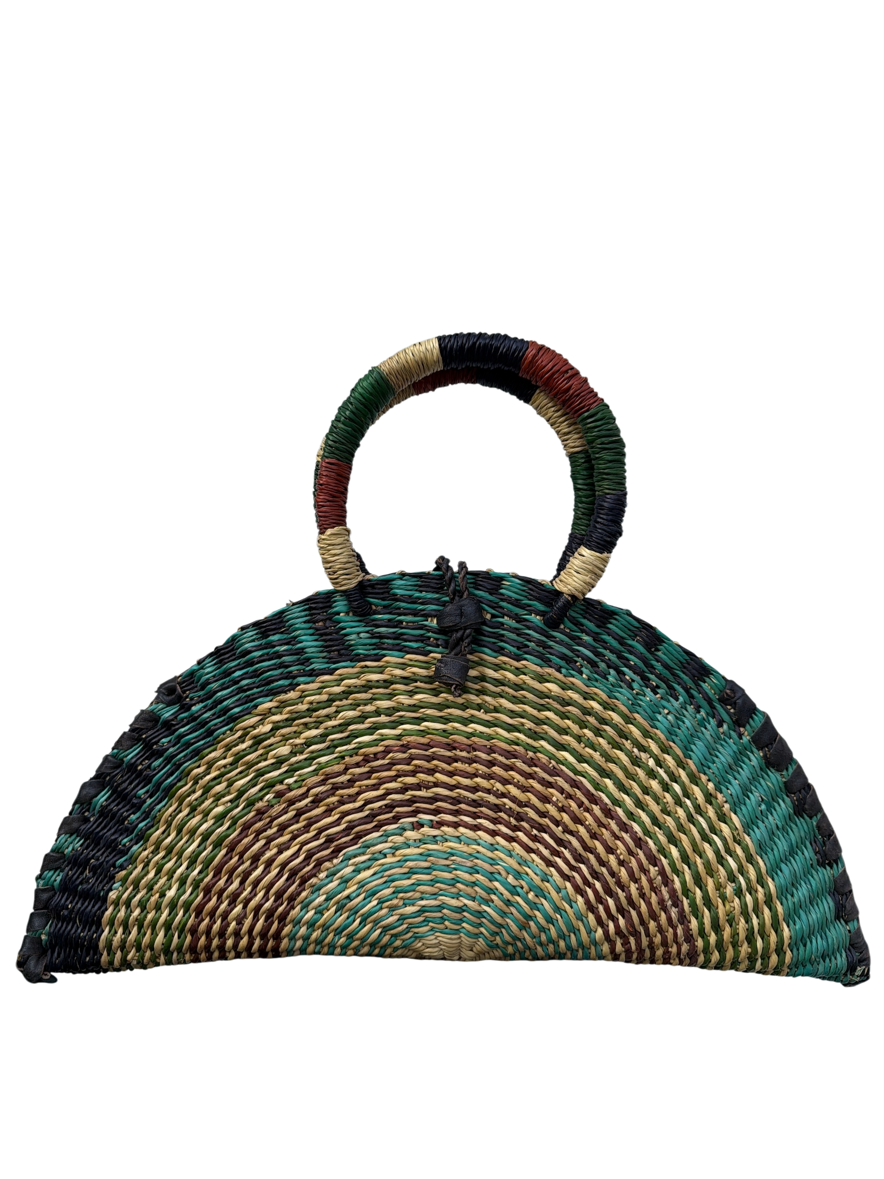 Medium Kusana Handwoven Bag – Woodland
