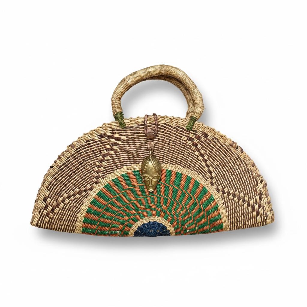 Large KUSANA Handwoven Heritage Bag