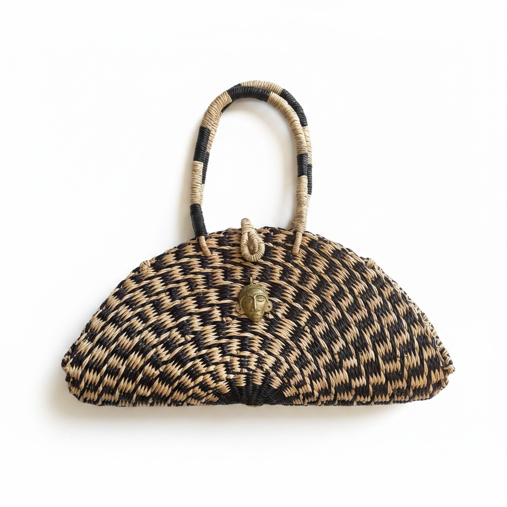 Akua — Mosaic Weave handwoven bag.