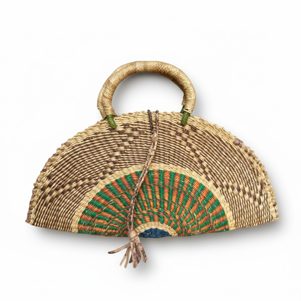 Large KUSANA Handwoven Heritage Bag