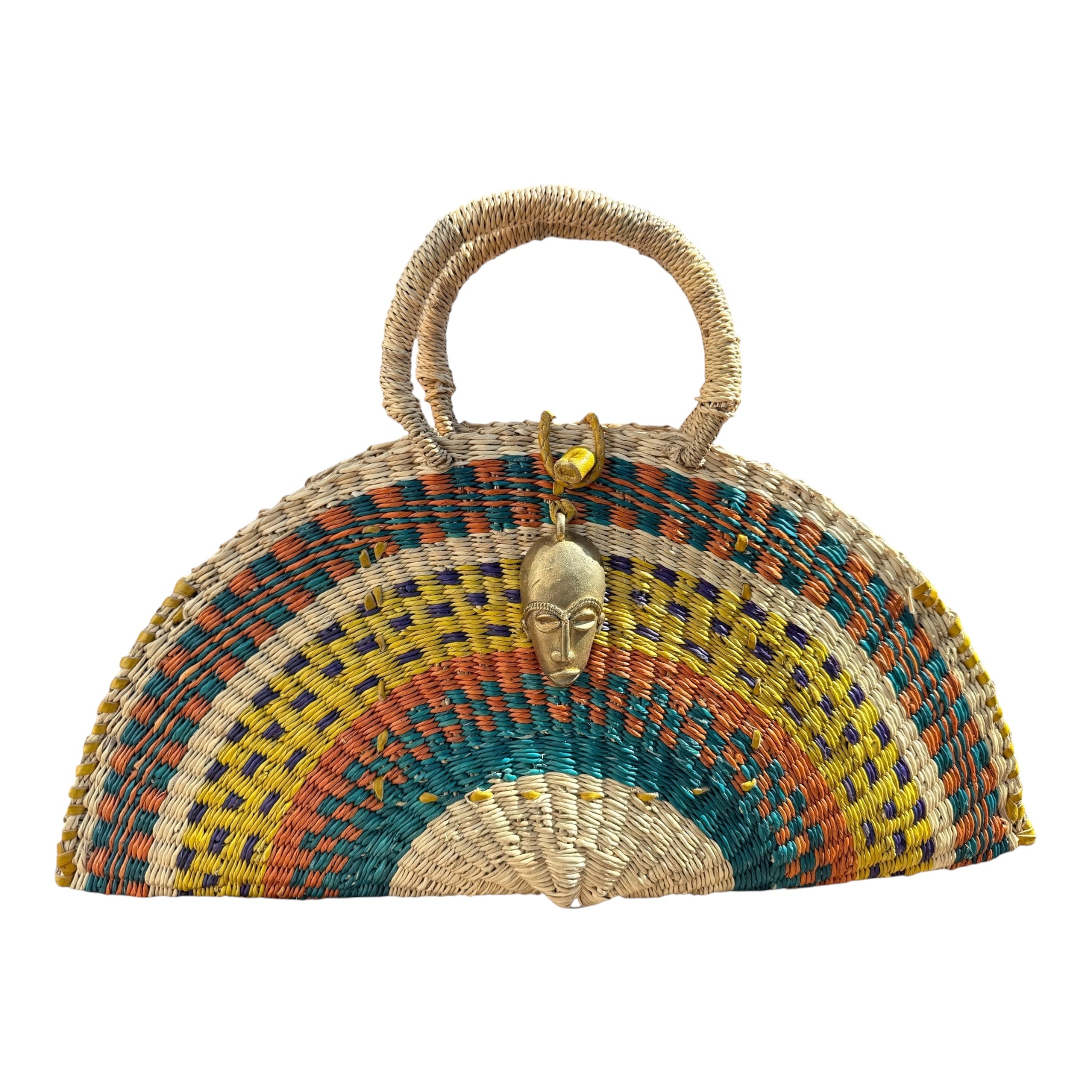 KUSANA Handwoven Bag- Sun & Earth