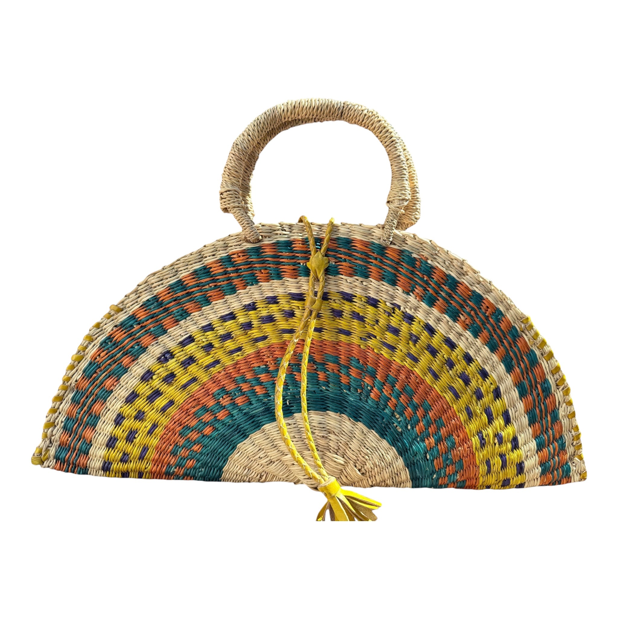 KUSANA Handwoven Bag- Sun & Earth