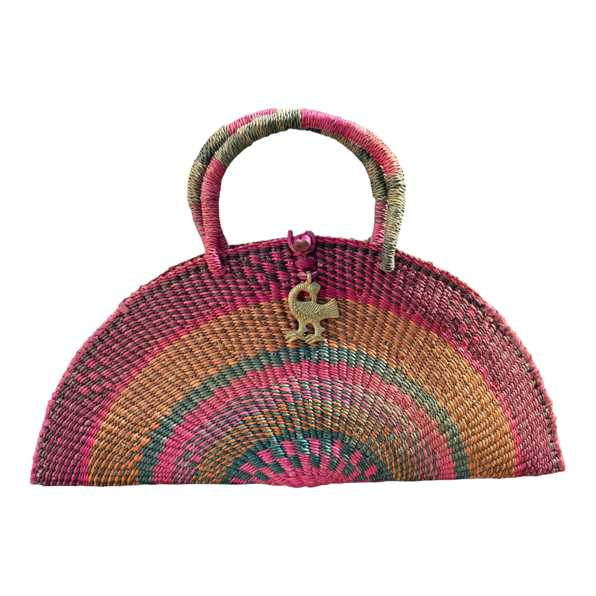 KUSANA Handwoven Bag – Sankofa (Large)