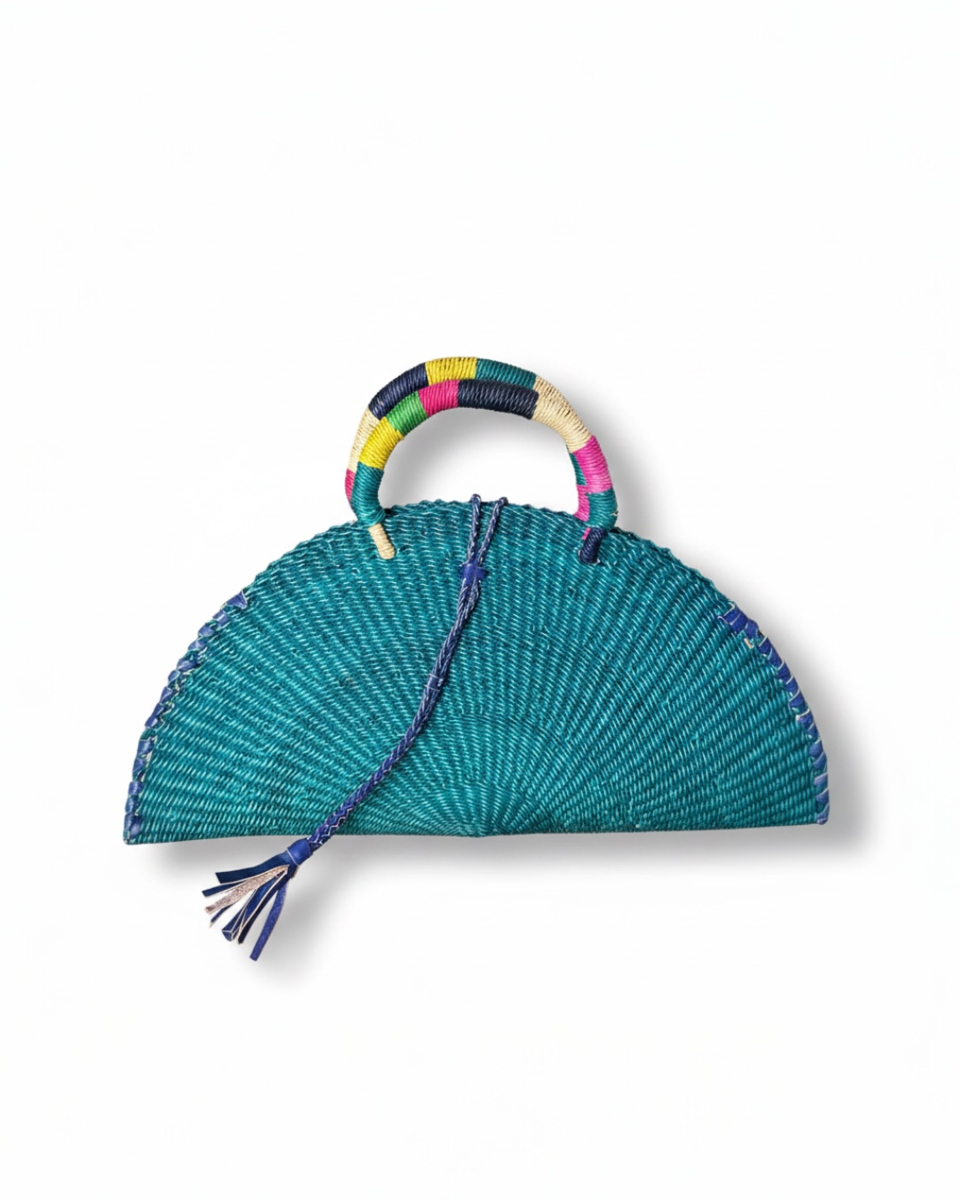 Kusana – Lagoon Handwoven Handbag