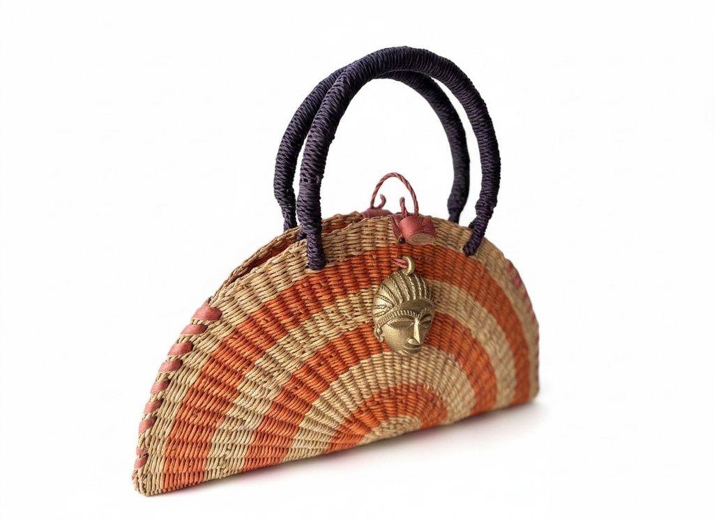 Kusana – Marigold handwoven handbag.