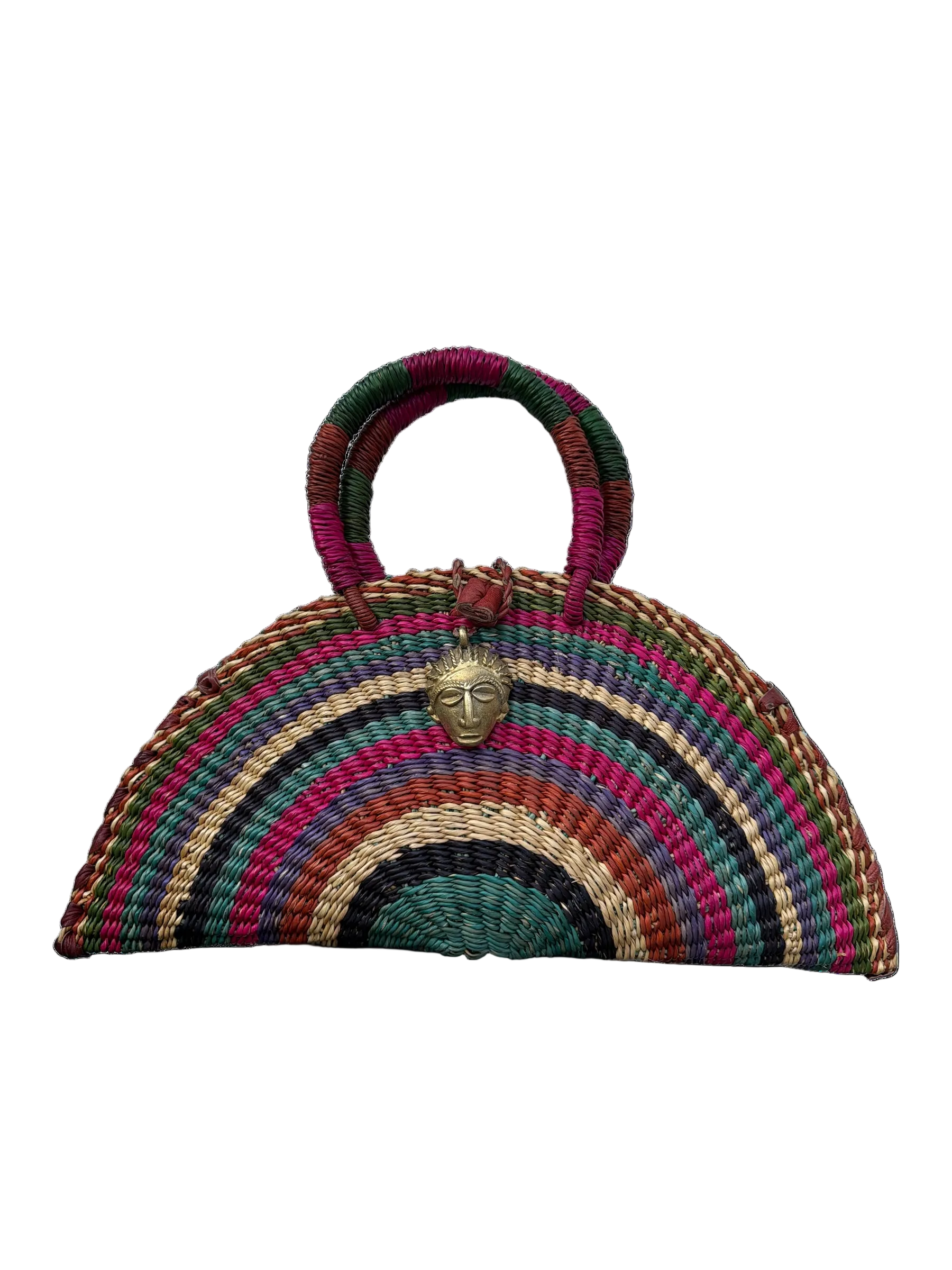 Medium Kusana Handwoven Bag – Jewel Mosaic