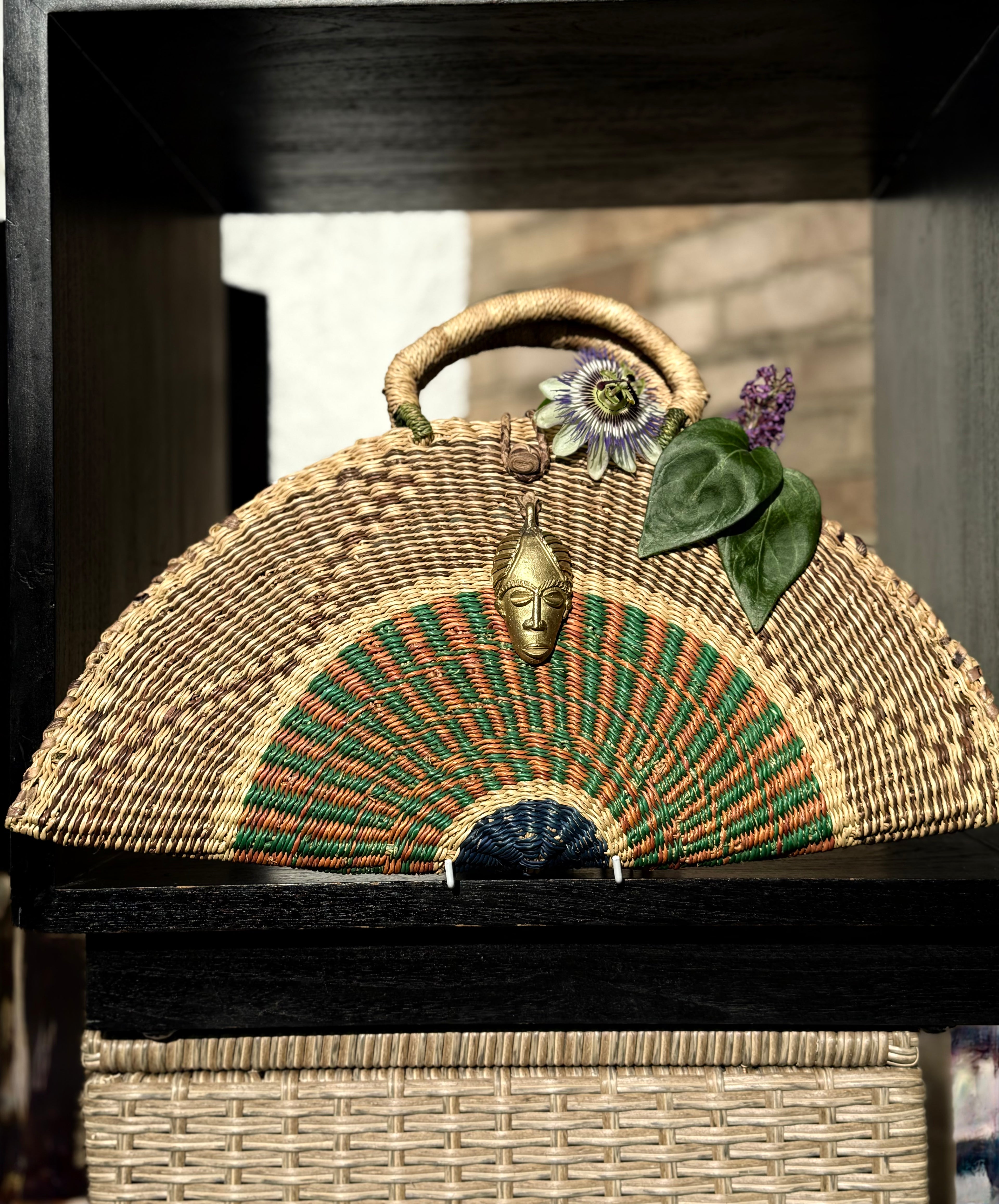 Handwoven Heritage Fan Bag